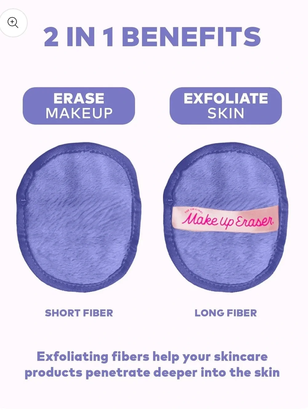 The Original Make Up Eraser 7 Day Set With Laundry Bag Pastel Rainbow BNWT